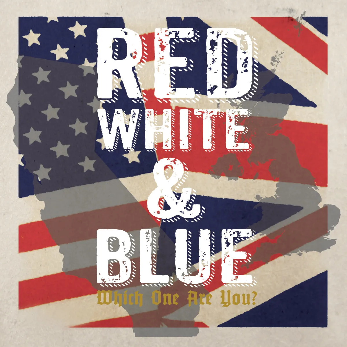 Pirates Press - Red, White, & Blue - Which One Are You - Ultra Clear W/ Splatter - Vinyl 2X7"