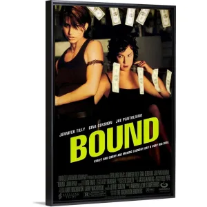 "Bound (1996)" Black Float Frame Canvas Art