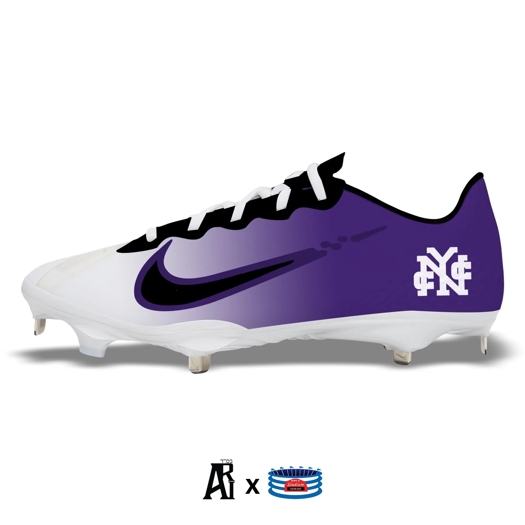 "CCNY" Nike React Vapor Ultrafly Elite 4 Cleats