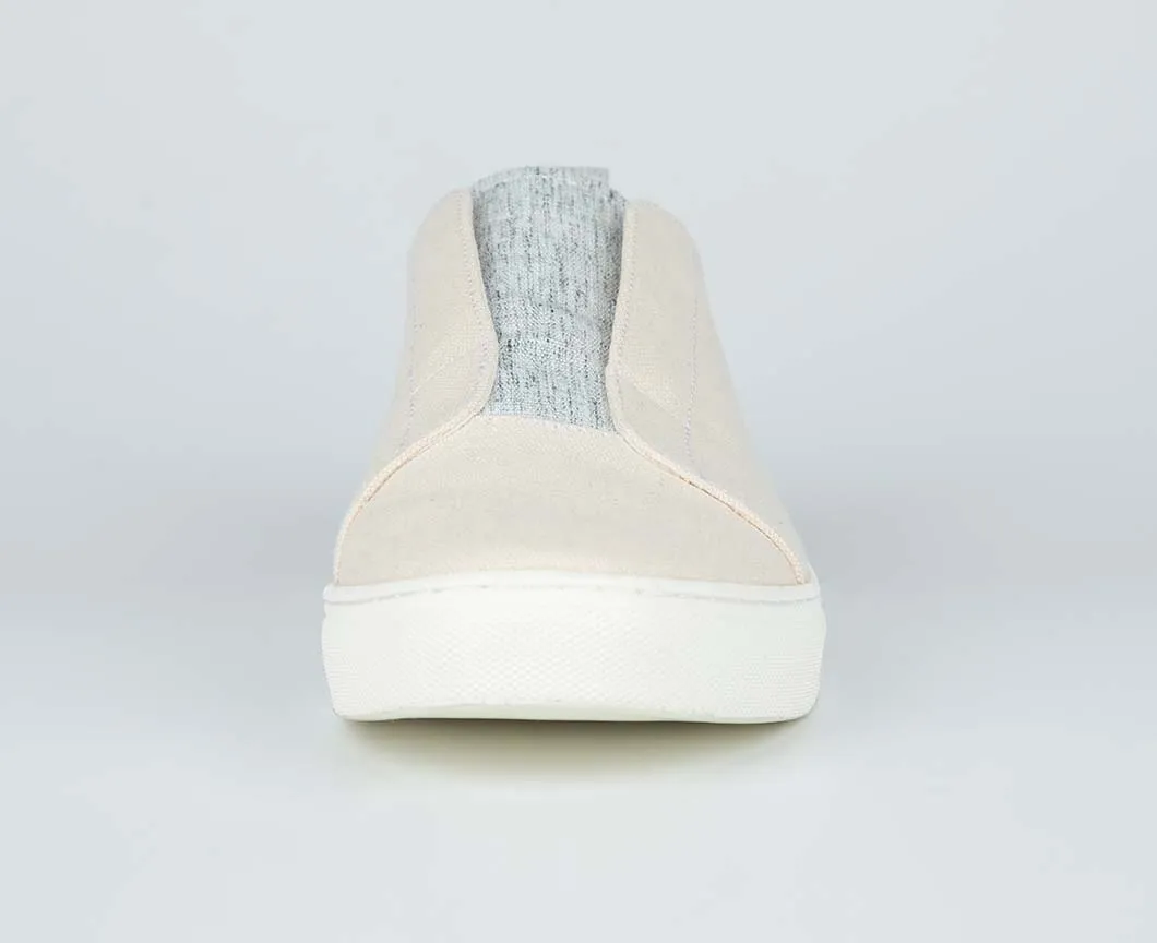 Recycled Canvas Slip-On Shoes in SLATE GREY (For Him & Her)