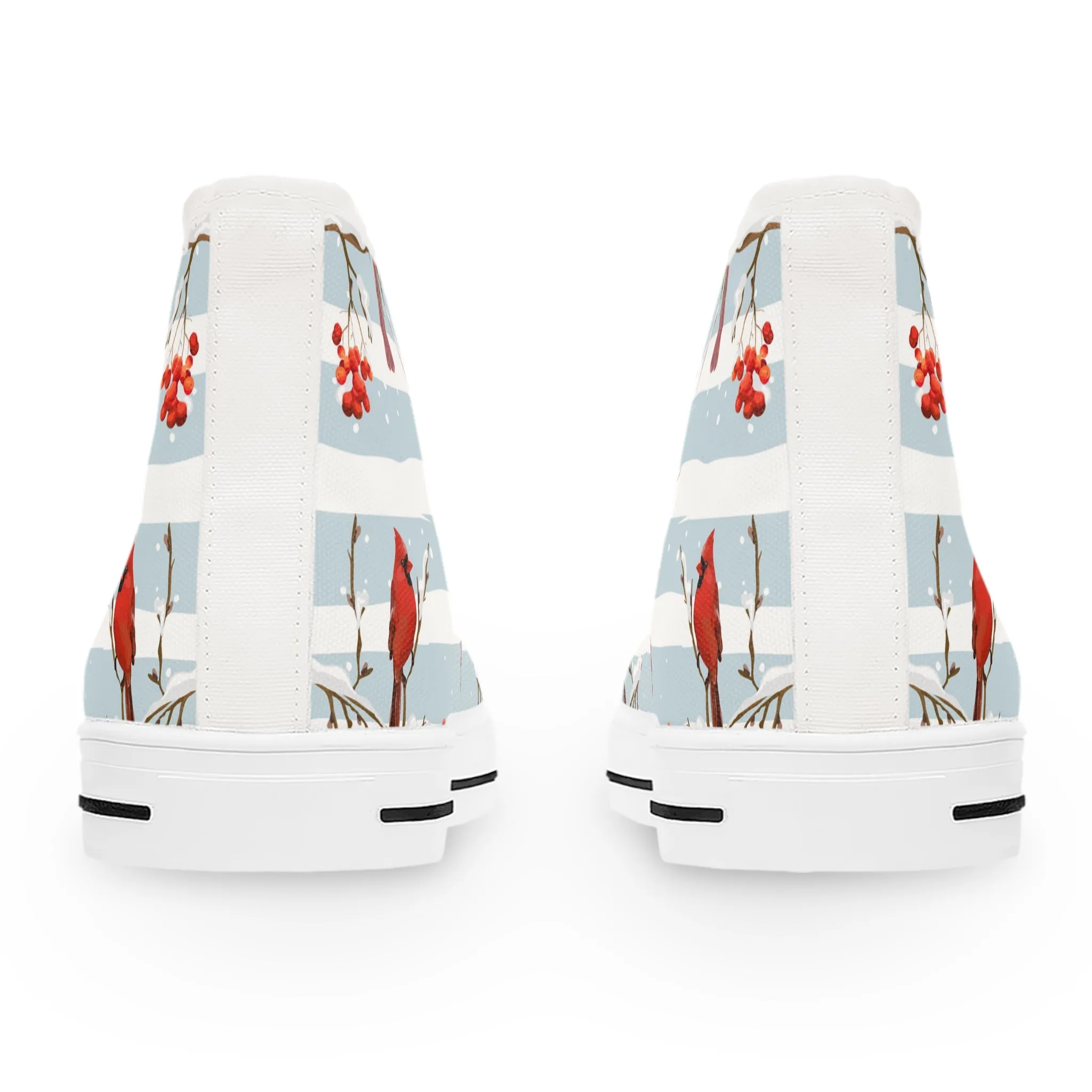 Red Bird Women's High Top Sneakers