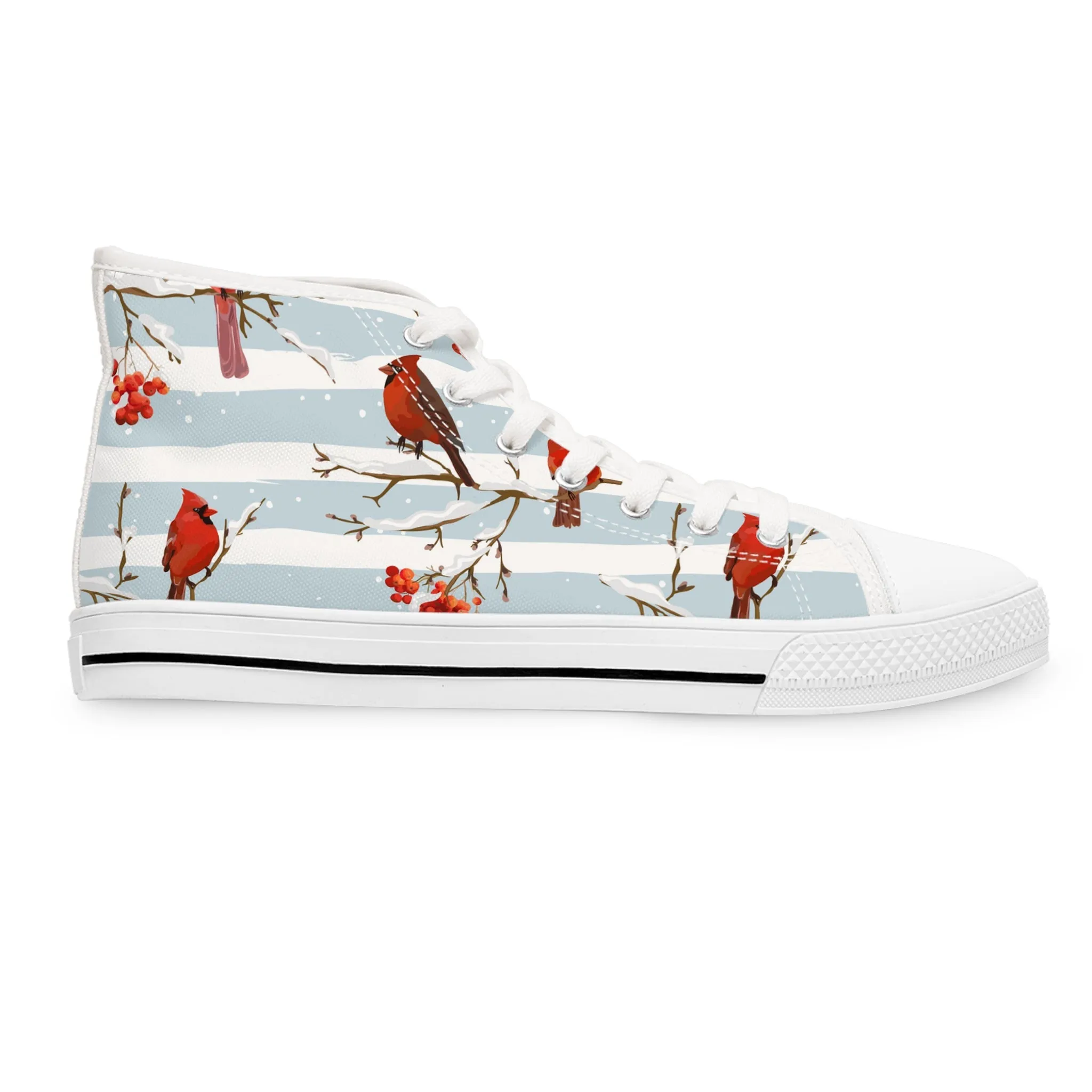 Red Bird Women's High Top Sneakers