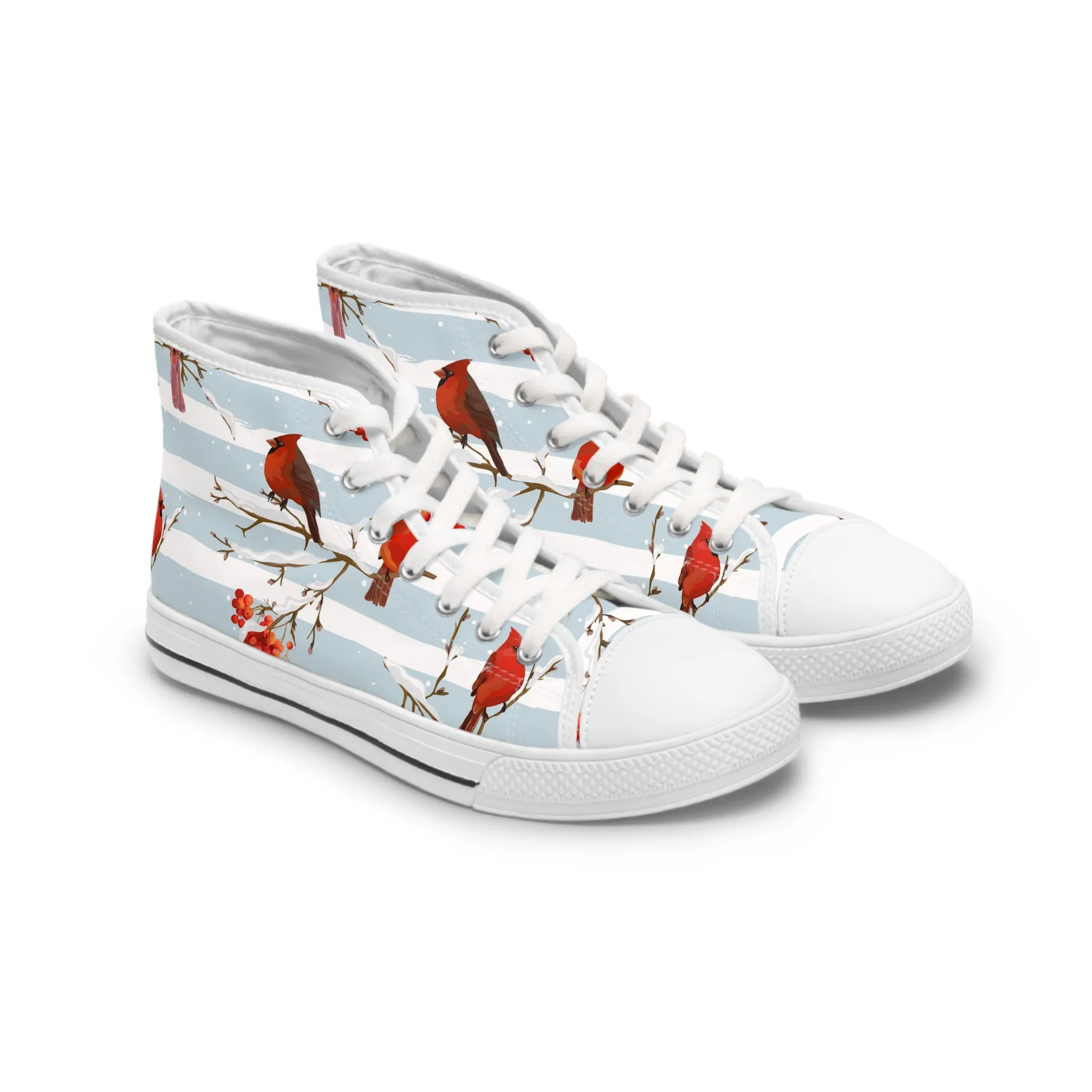 Red Bird Women's High Top Sneakers