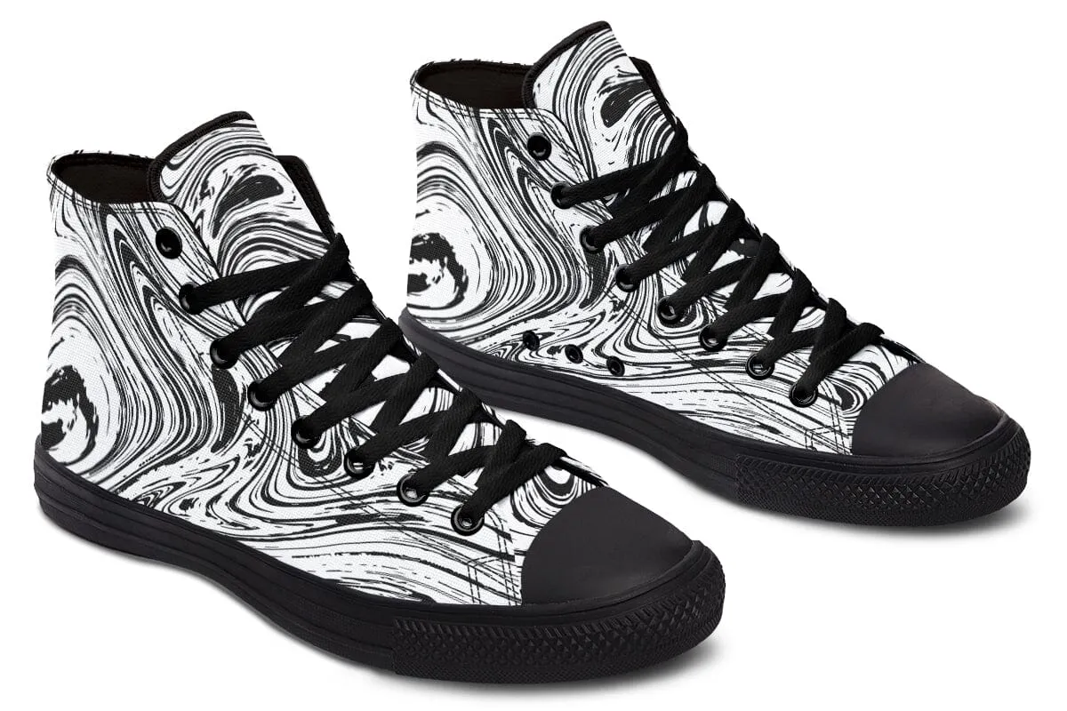 Retro Electro High Top Shoes