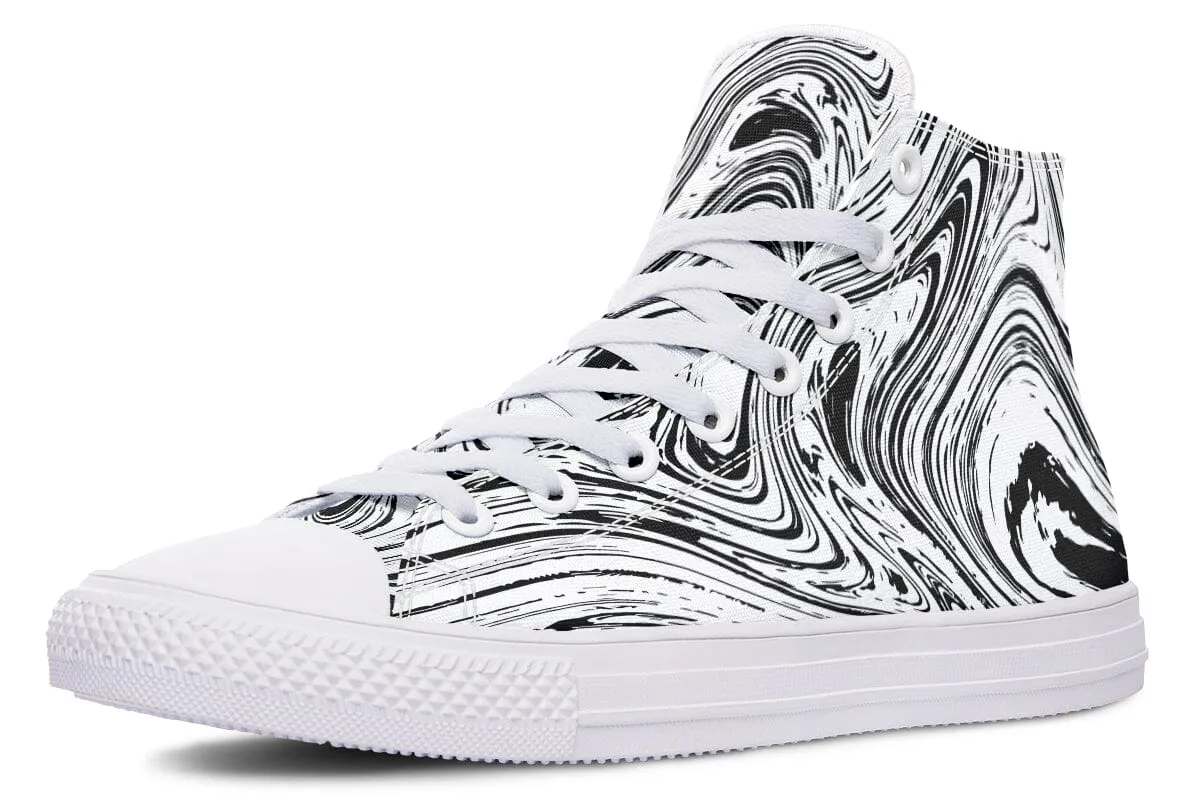 Retro Electro High Top Shoes