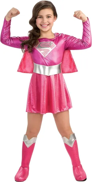 Rubie's Pink Supergirl Toddler/Child Costume