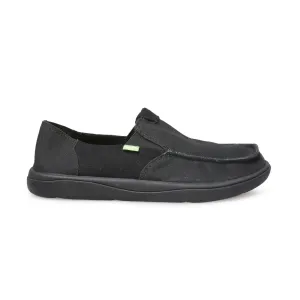 Sanuk Vagabond Tripper Chill Black Shoes - Men's