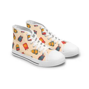 School Backpack Women's High Top Sneakers