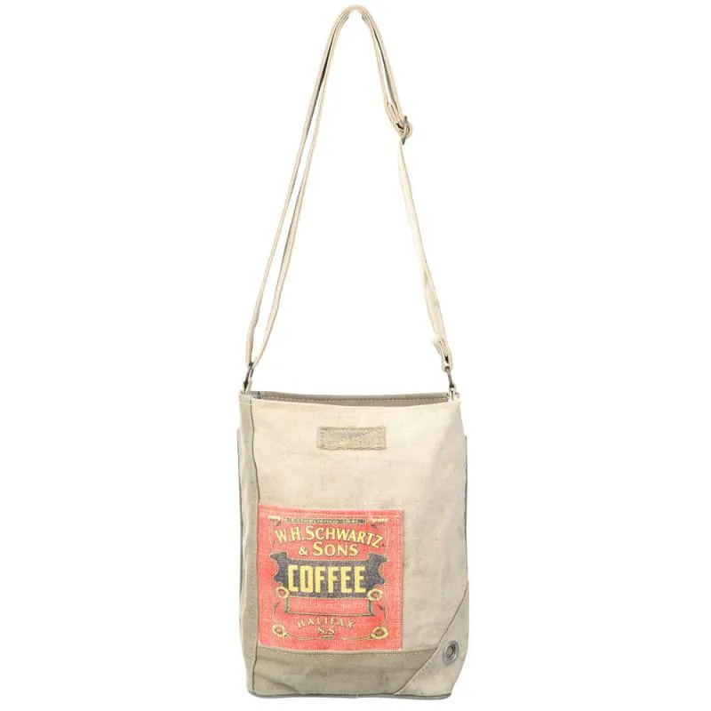 Schwartz & Sons Coffee Print Crossbody