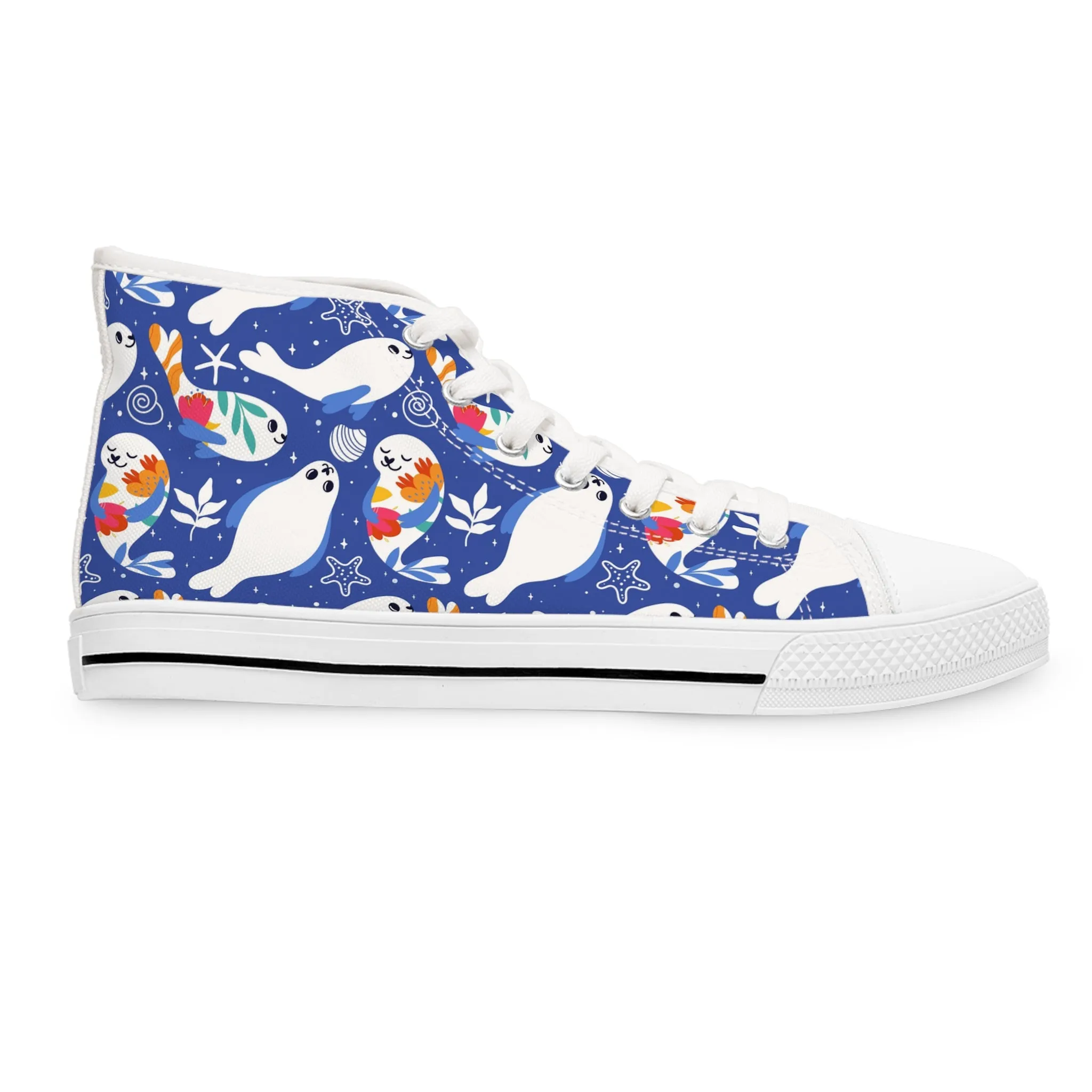 Seals Women's High Top Sneakers