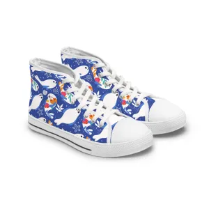 Seals Women's High Top Sneakers