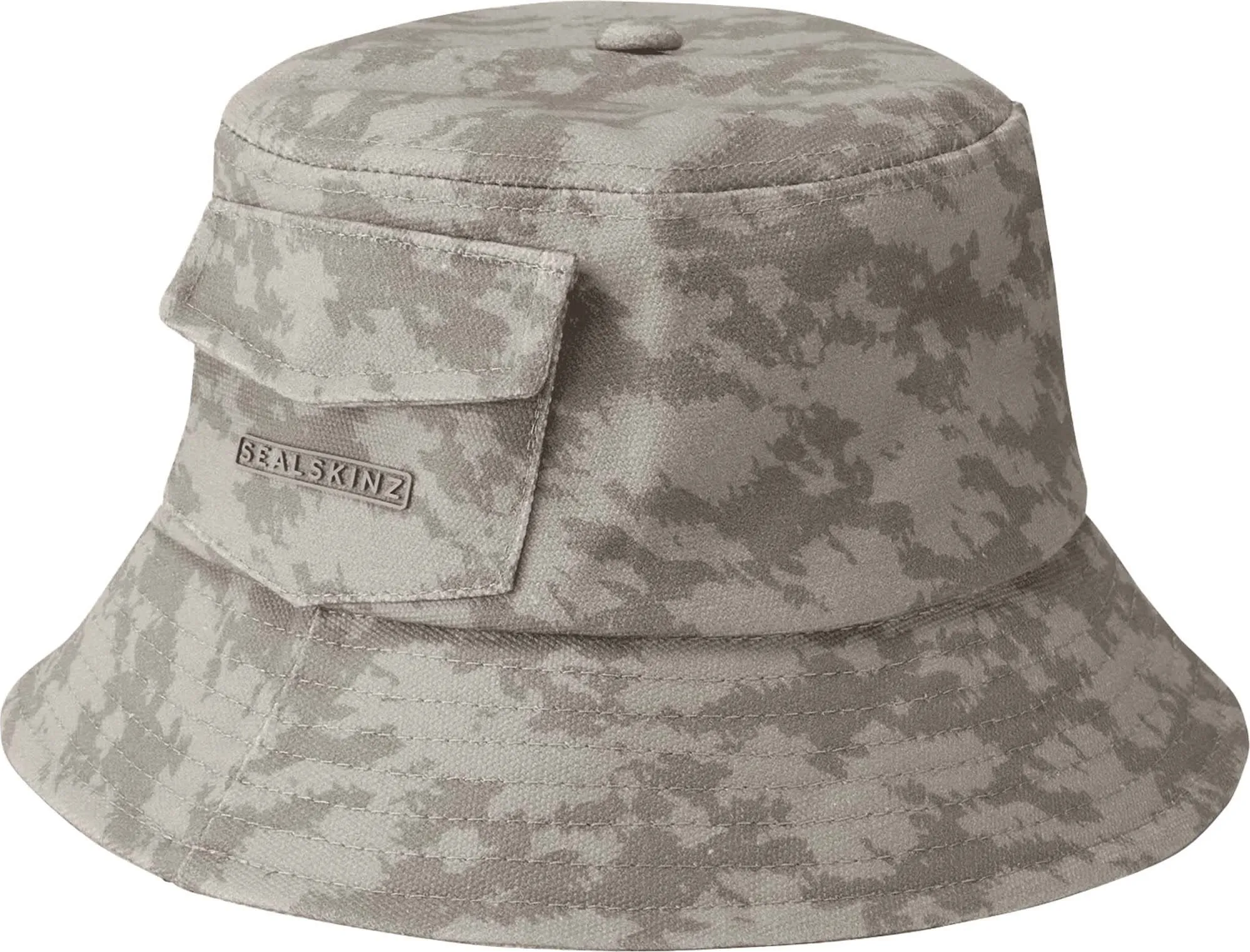 Sealskinz Lynford Waterproof Canvas Bucket Hat Beige/Dark Beige | Buy Sealskinz Lynford Waterproof Canvas Bucket Hat Beige/Dark Beige here | Outnorth