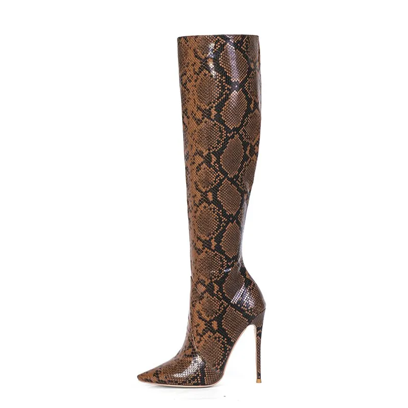 SerpentLux Winter Stiletto Boots