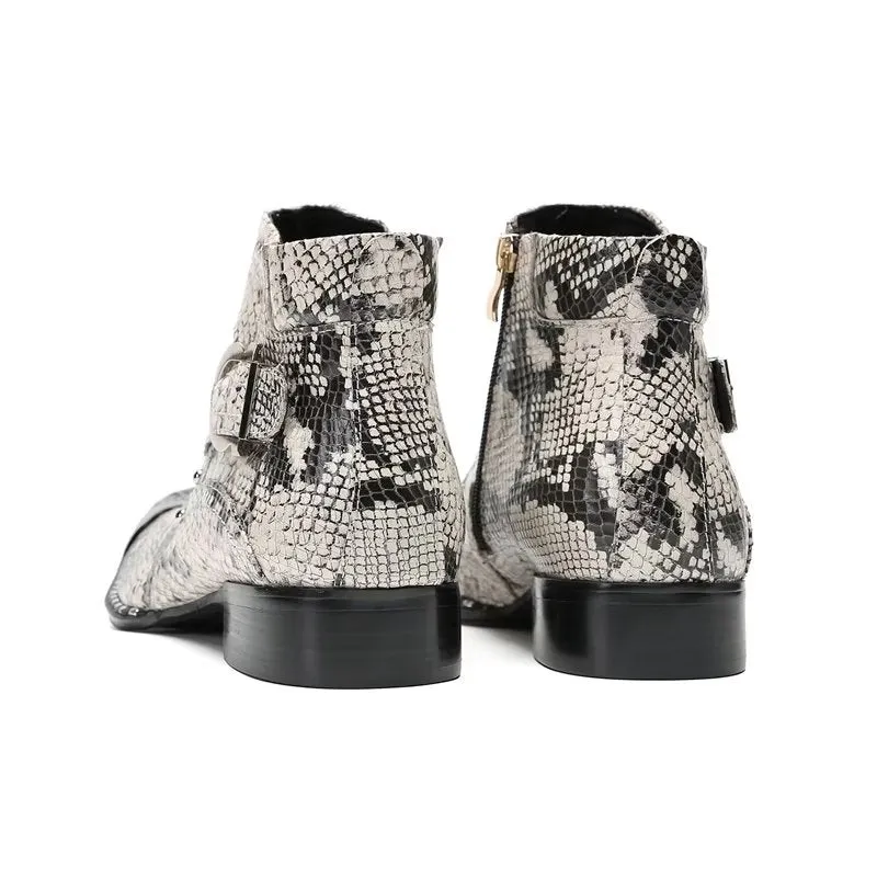 SerpentZip Luxe Dress Boots