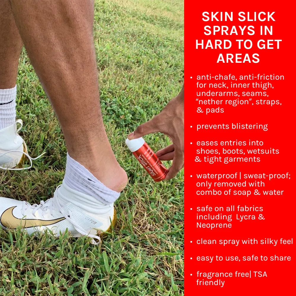 SKIN SLICK® Anti-Chafe Anti-Blister Spray Skin Lubricant 1.5 oz