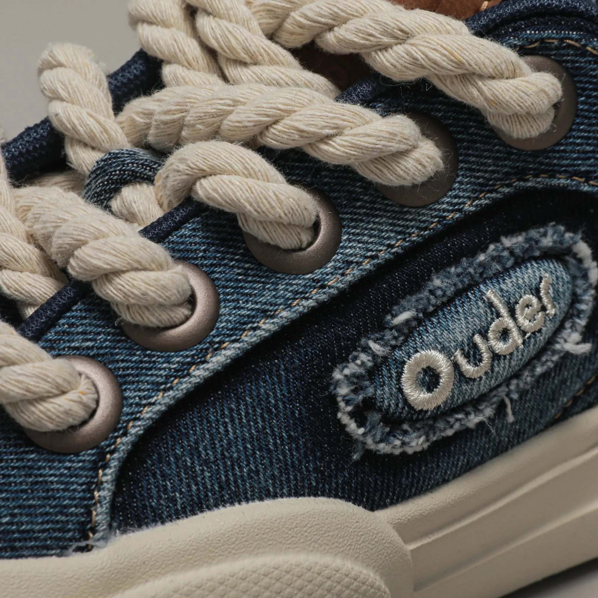 Smile Pioneer Denim Sneaker Shoes