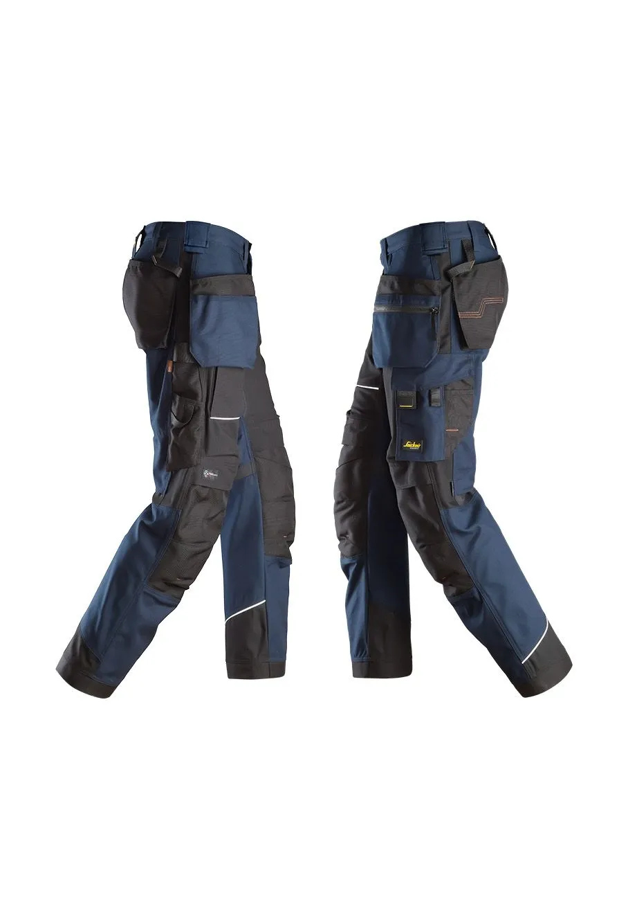 Snickers&#x20;Work&#x20;Trousers&#x20;Holster&#x20;Pockets&#x20;6214&#x20;-&#x20;Navy