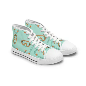 Snorkeling Women's High Top Sneakers