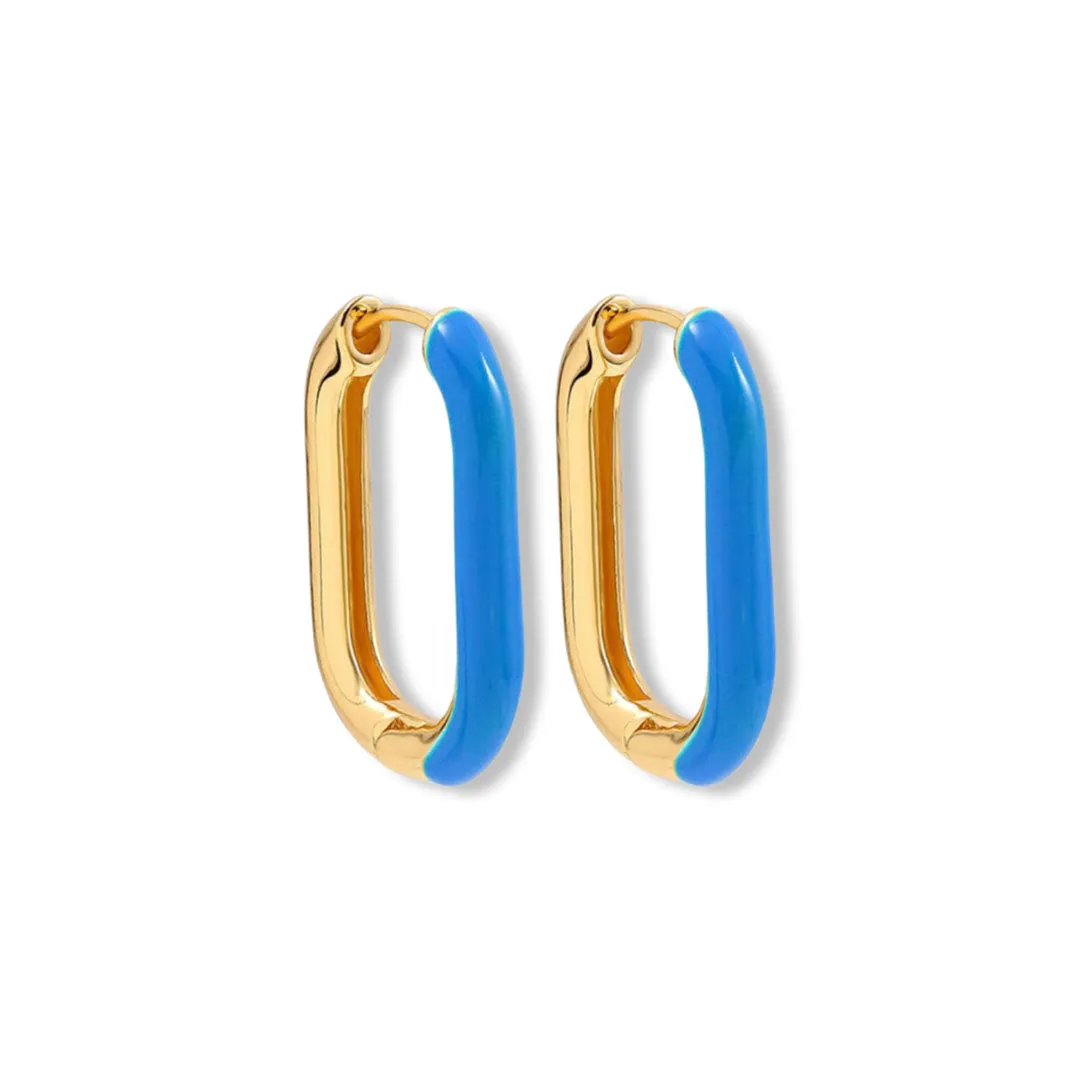 Soda Pop Hoop Earrings