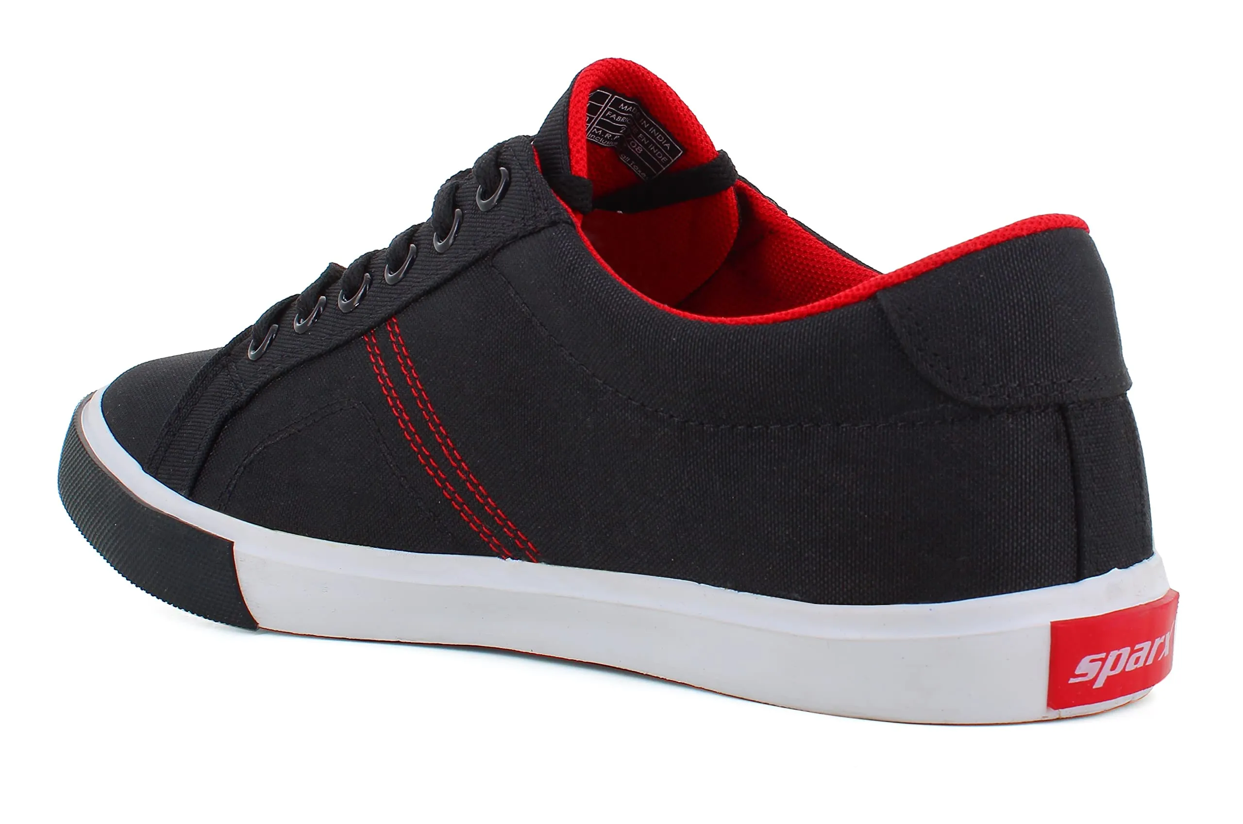 Sparx Men Black Red Casual Shoes