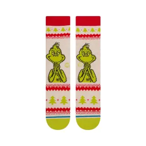 Stance Grinch Sweater Canvas