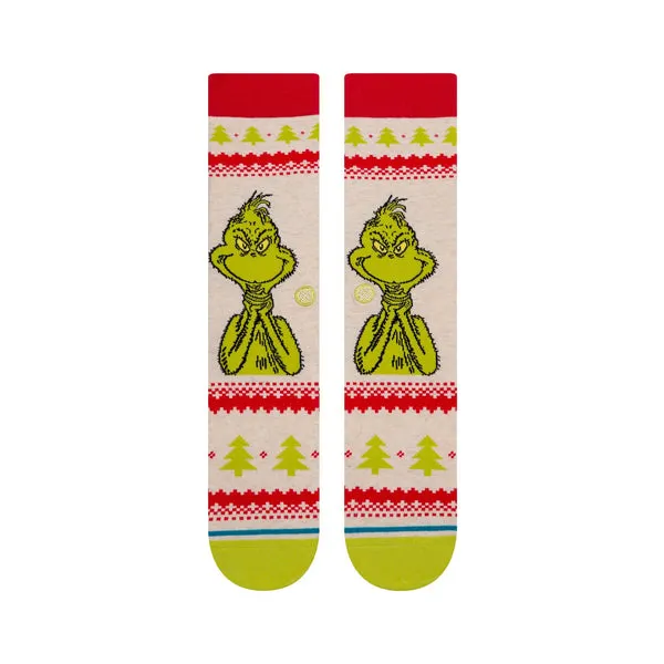 Stance Grinch Sweater Canvas