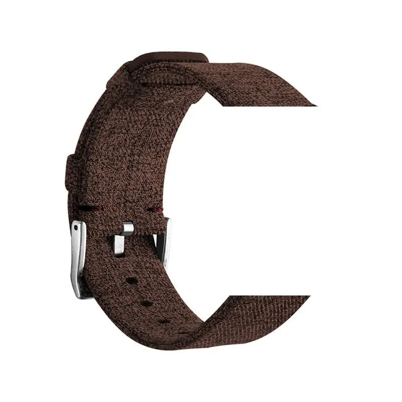 Stylish Canvas Watch Straps Compatible with Garmin D2 Air