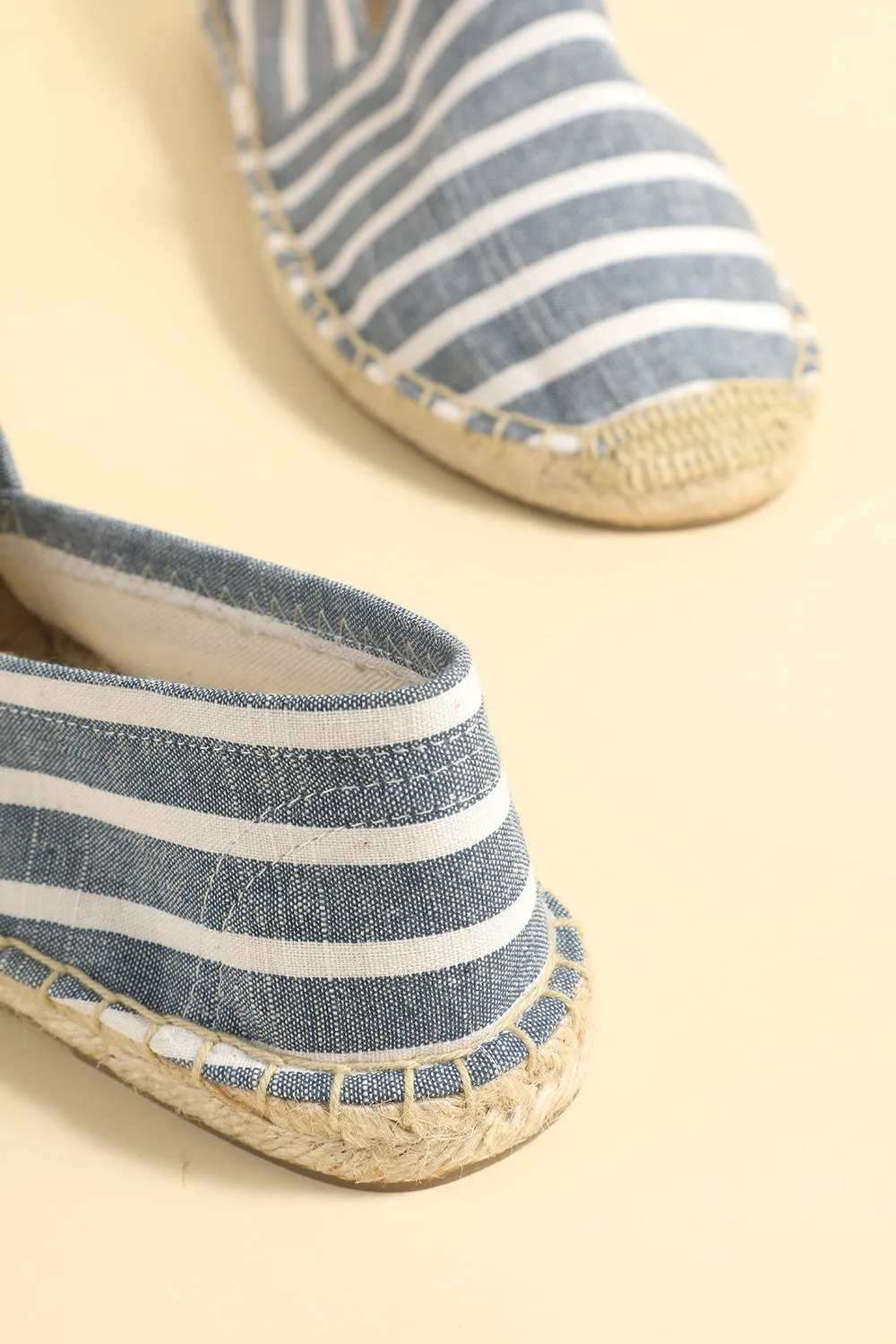 Summer Straw Woven Canvas Shoes