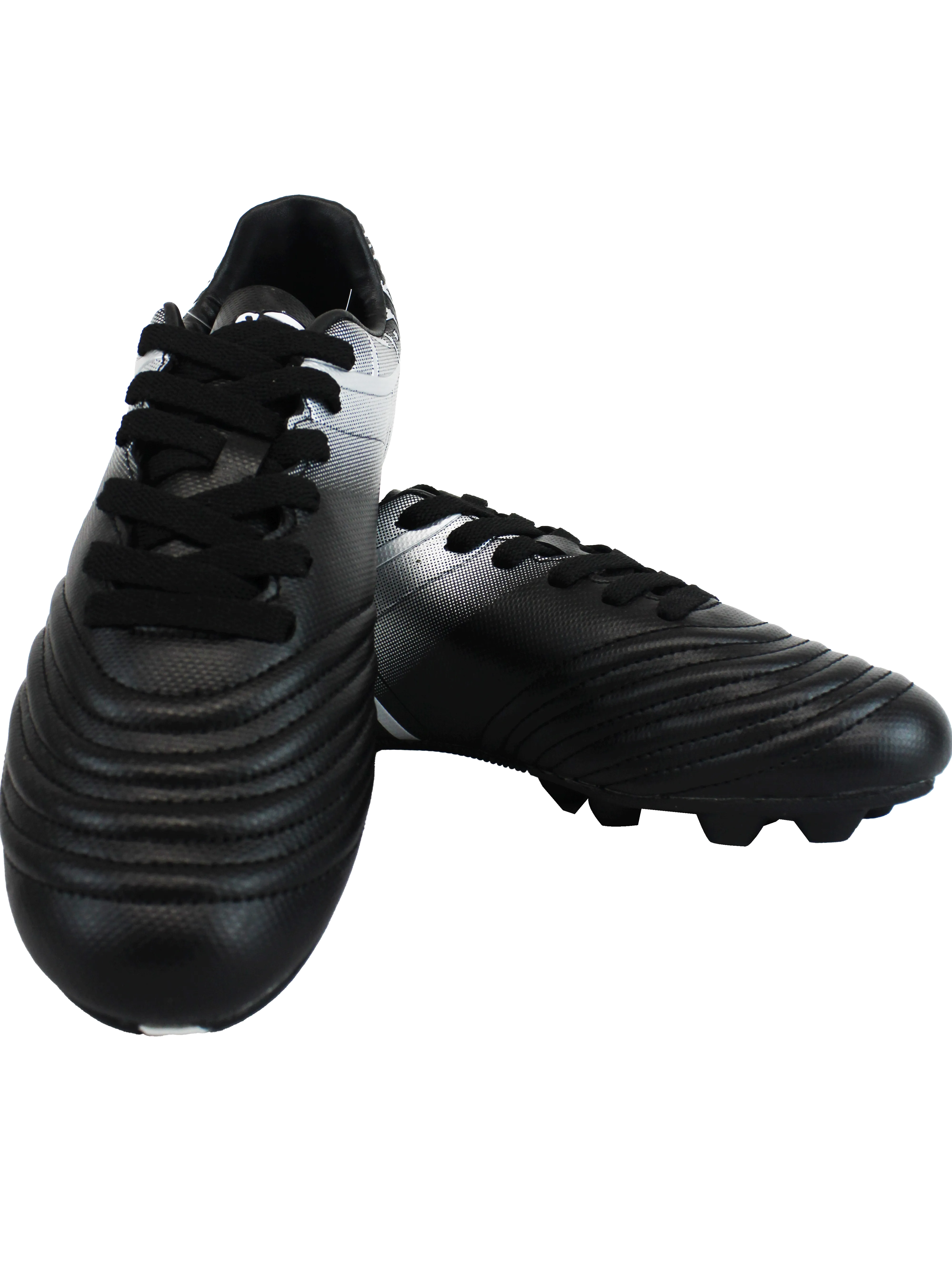 Sun-Tec Black/Silver Soccer Boots