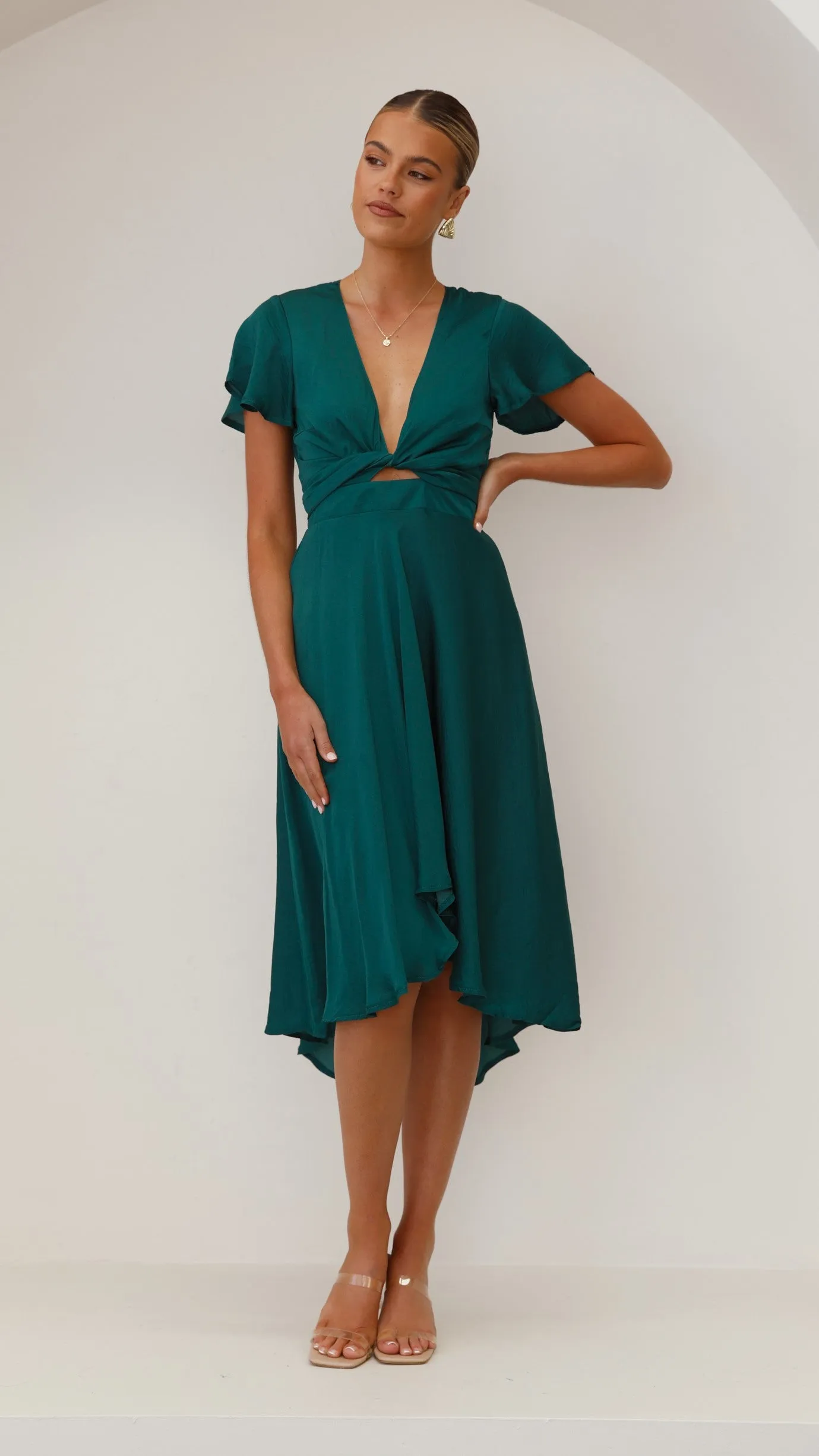 Sunny Daze Dress - Emerald