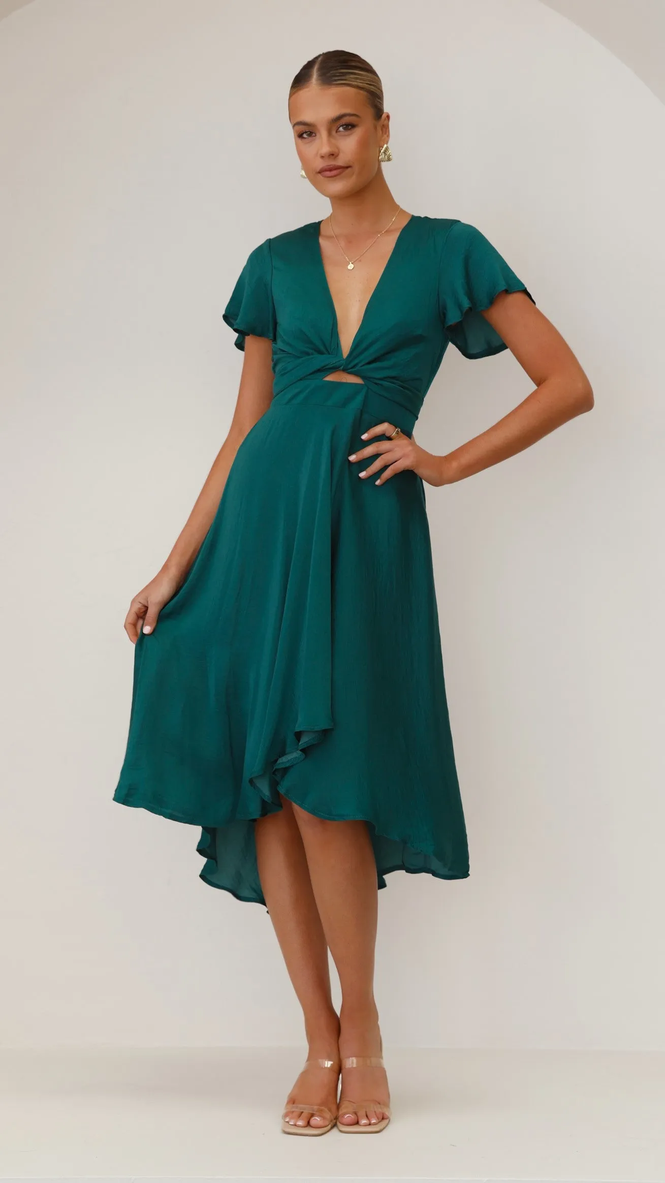 Sunny Daze Dress - Emerald