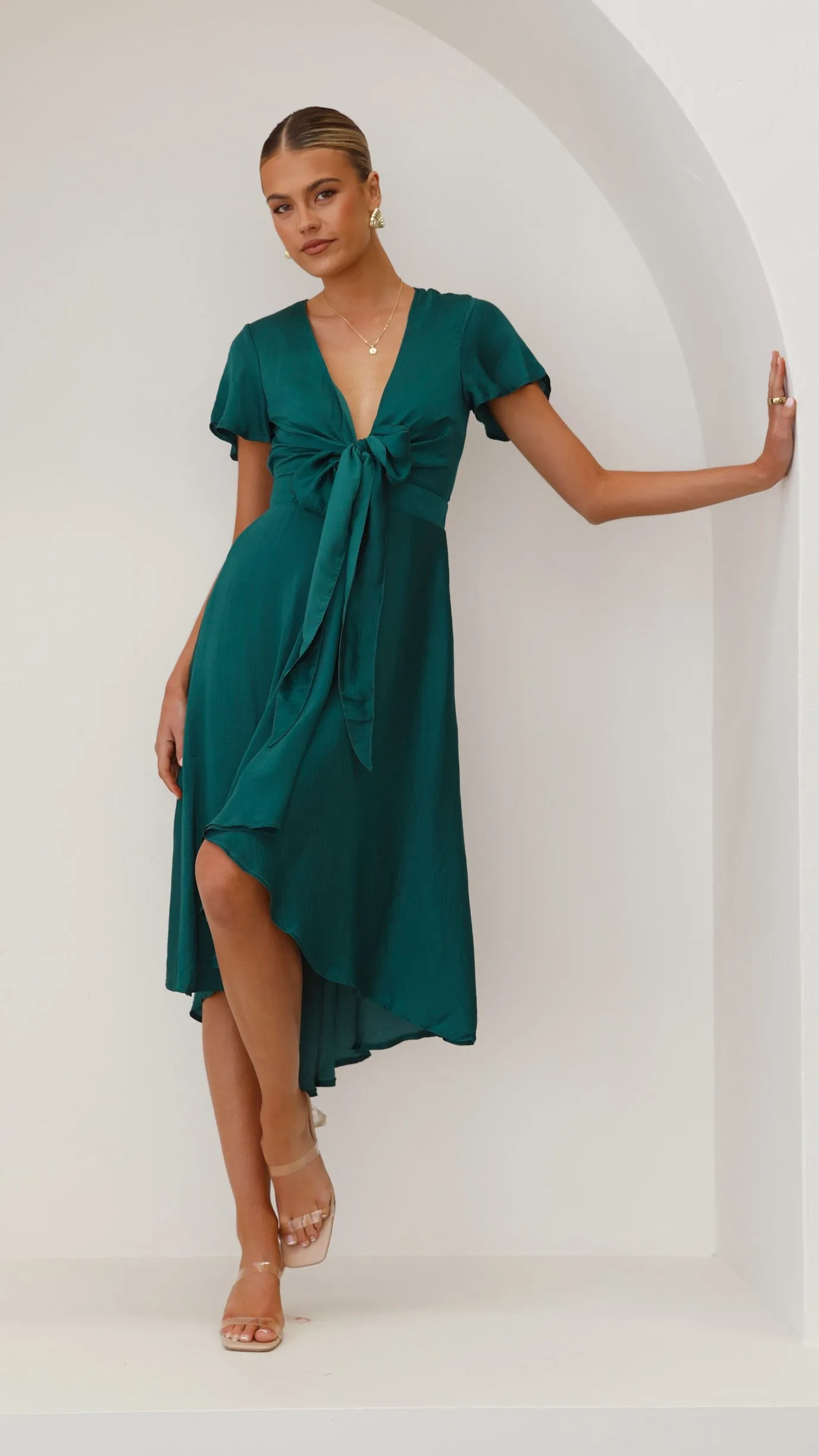 Sunny Daze Dress - Emerald