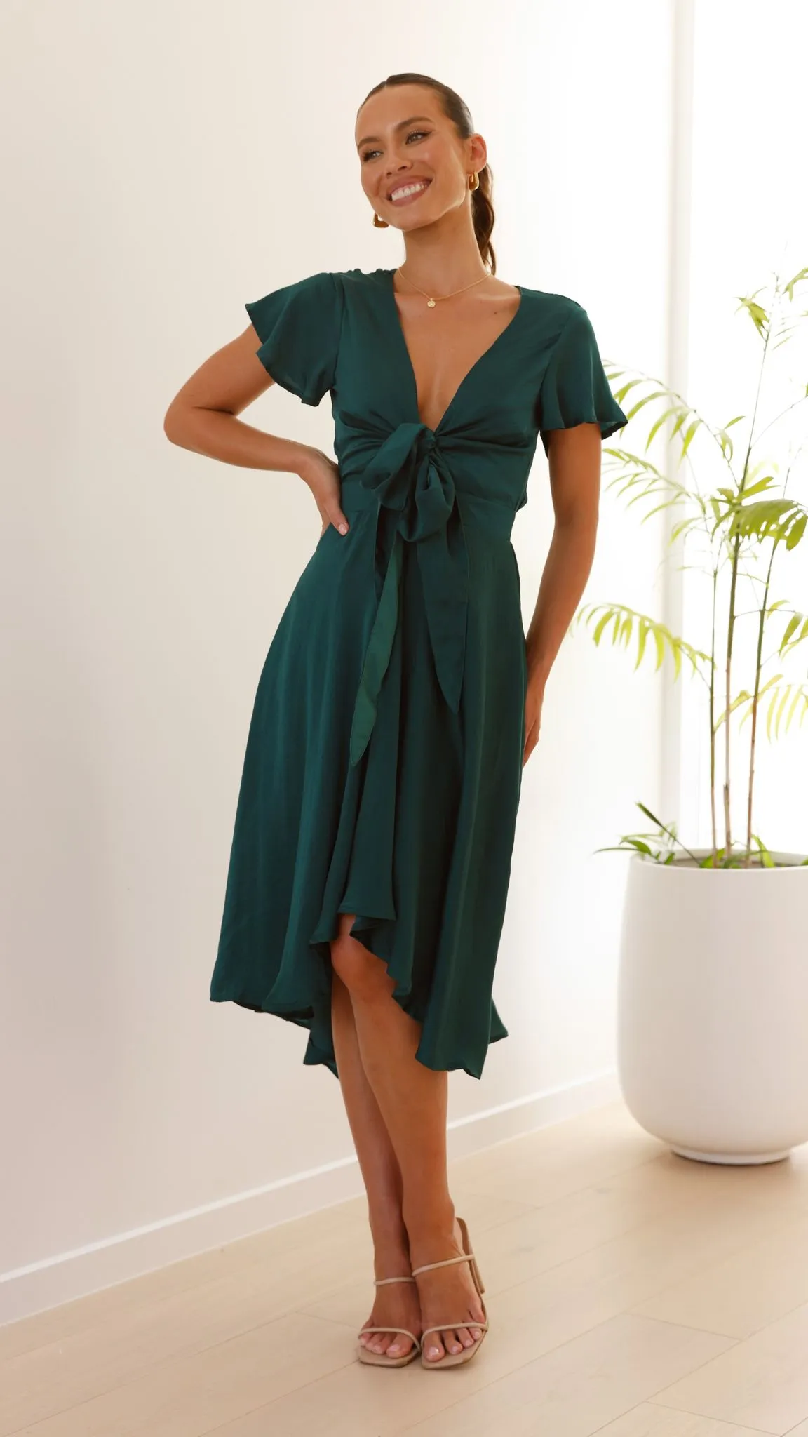 Sunny Daze Dress - Emerald