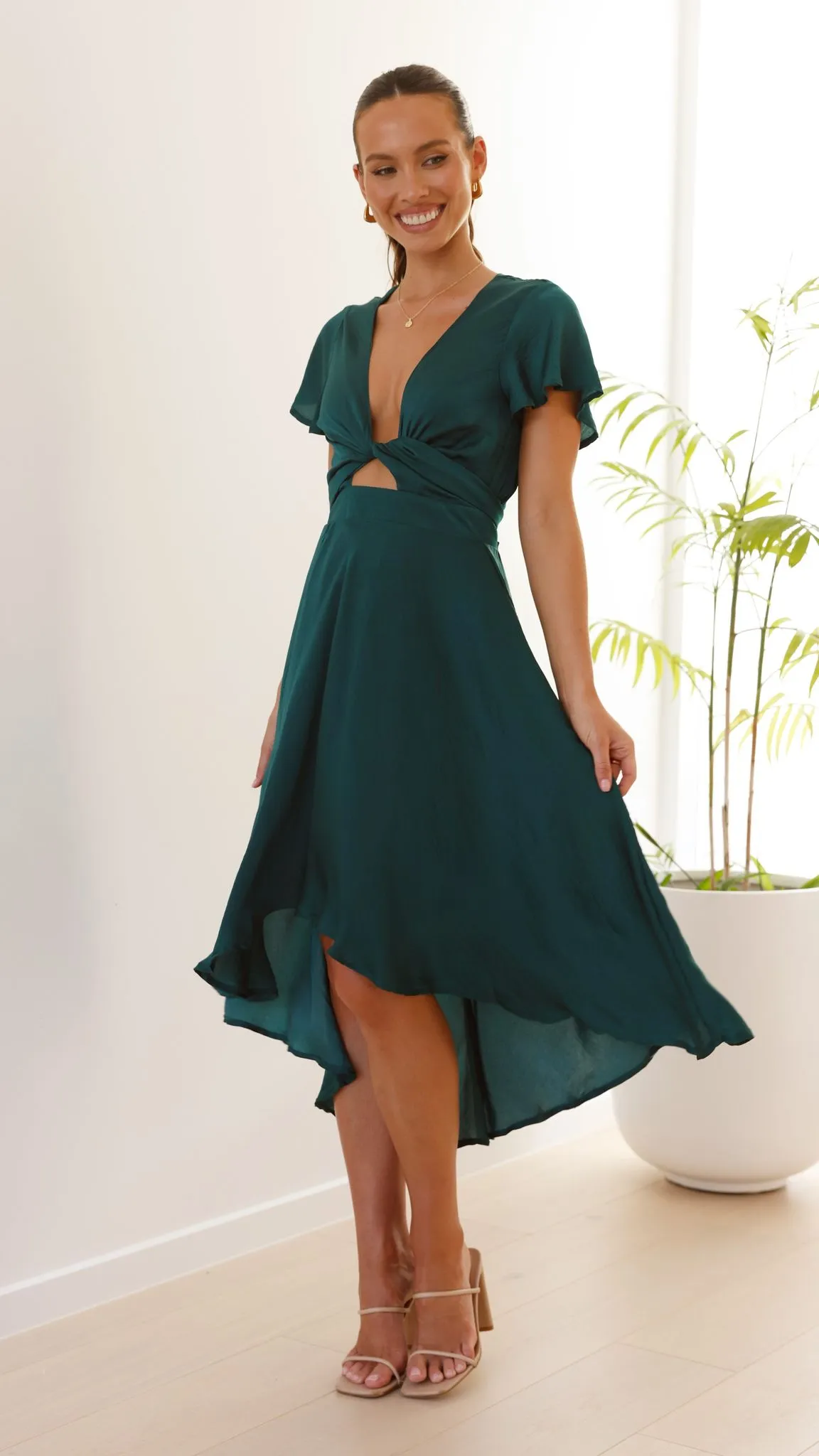 Sunny Daze Dress - Emerald