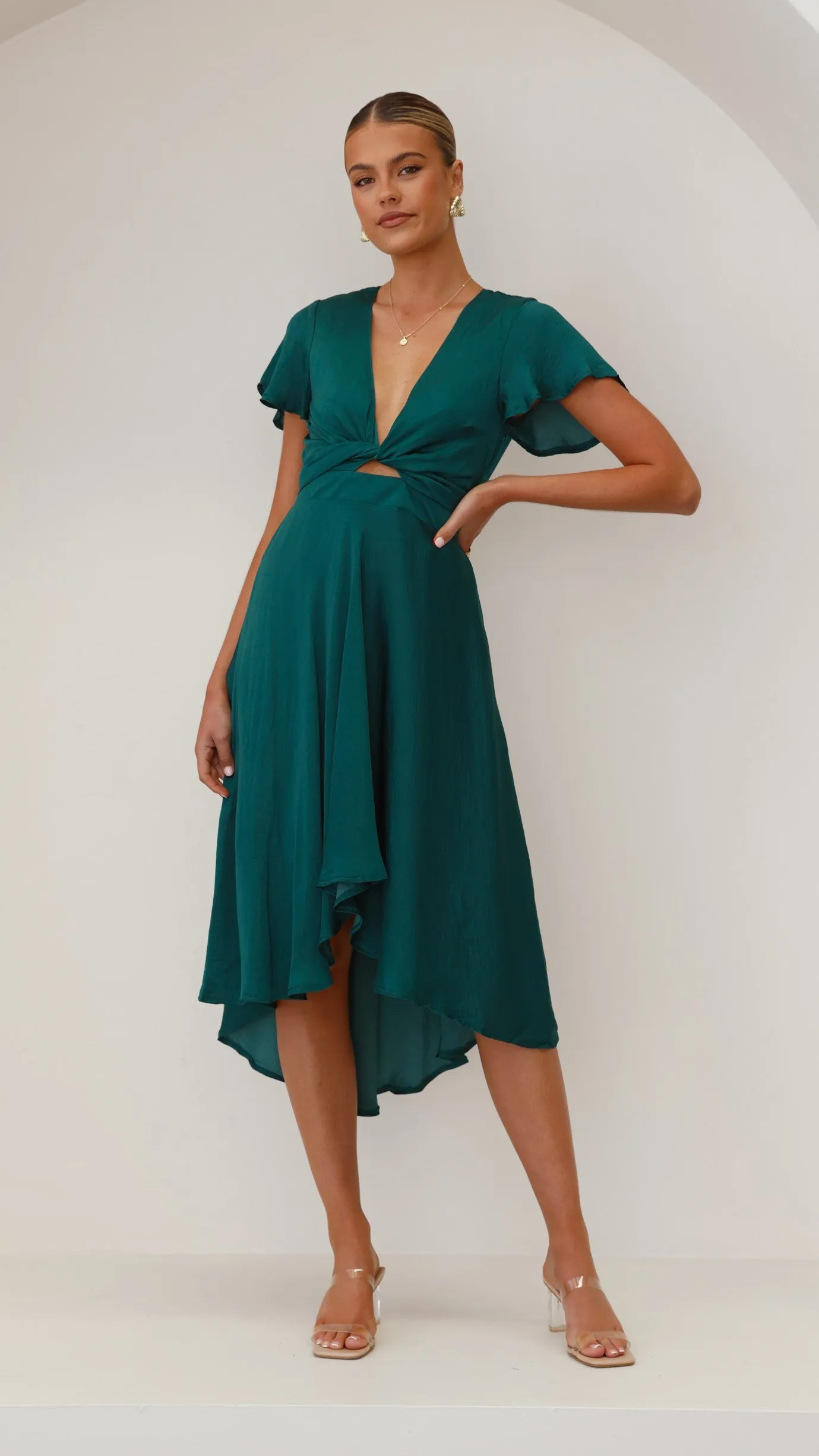 Sunny Daze Dress - Emerald