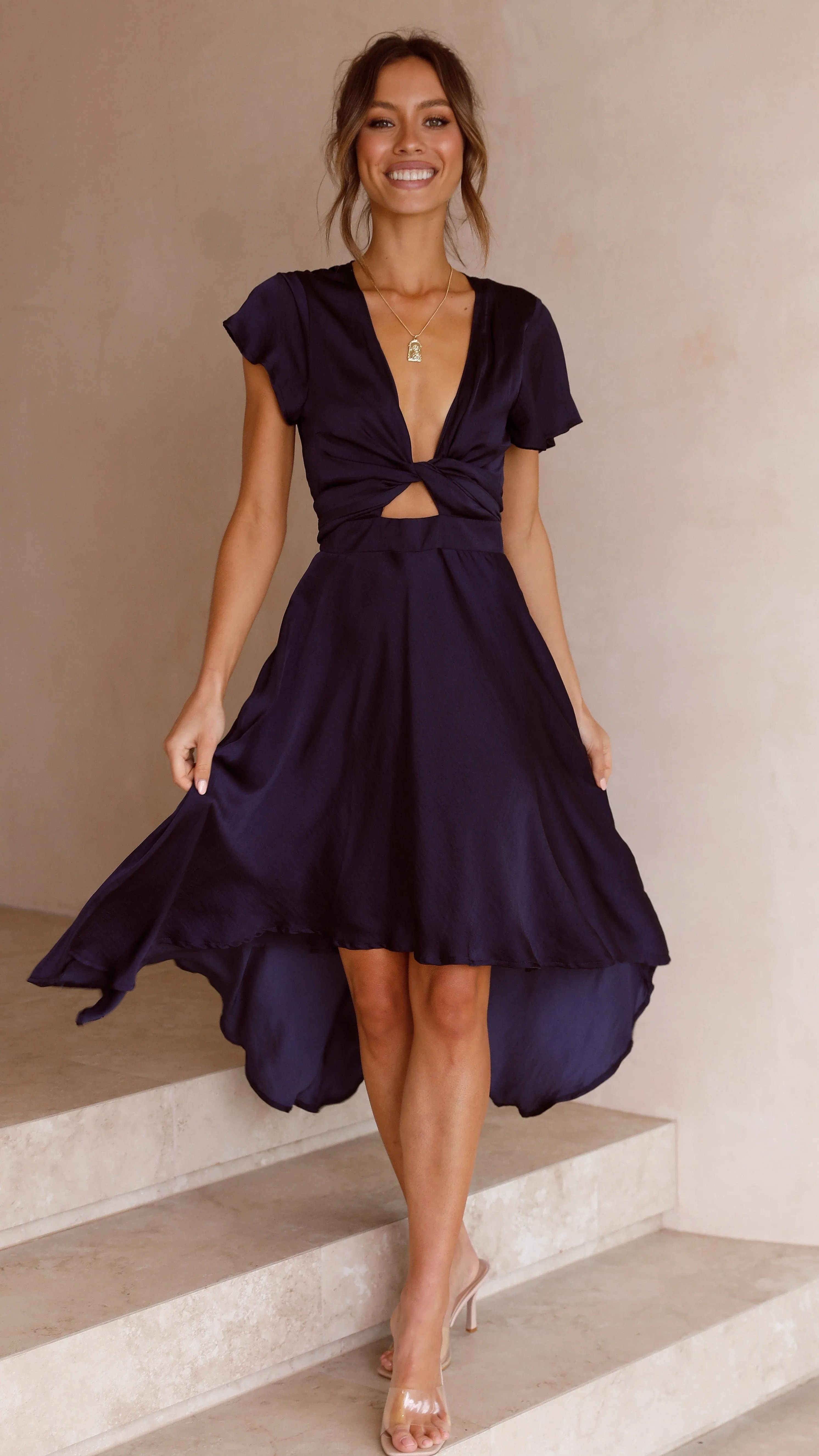 Sunny Daze Dress - Navy