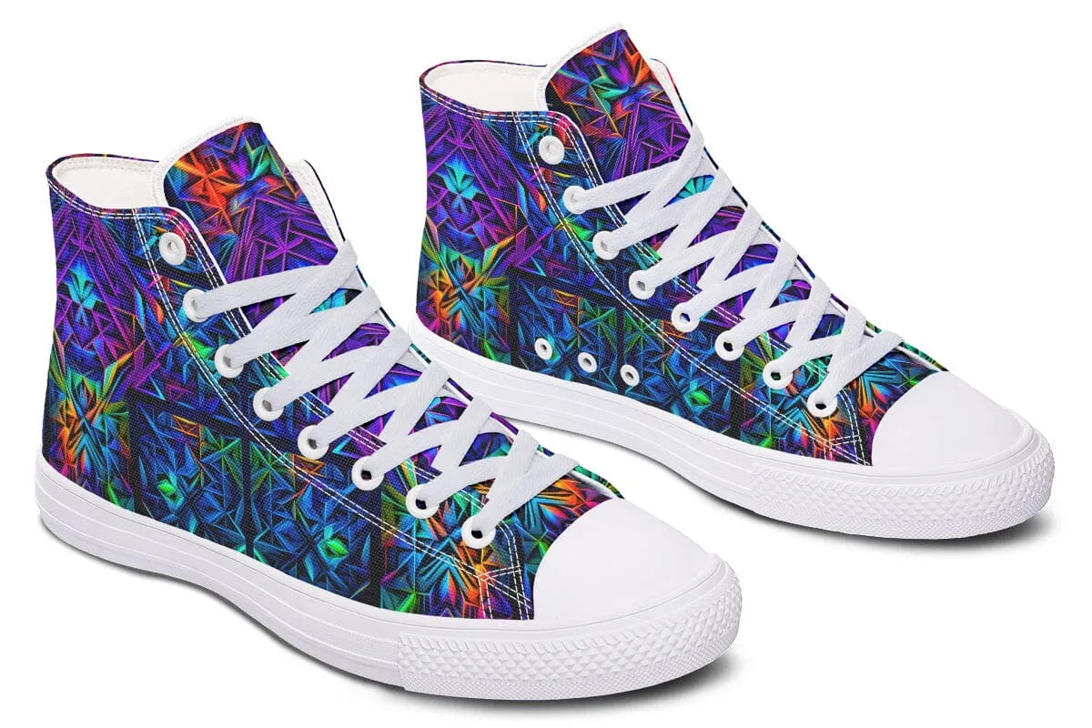 Symmetry Patches High Top Shoes