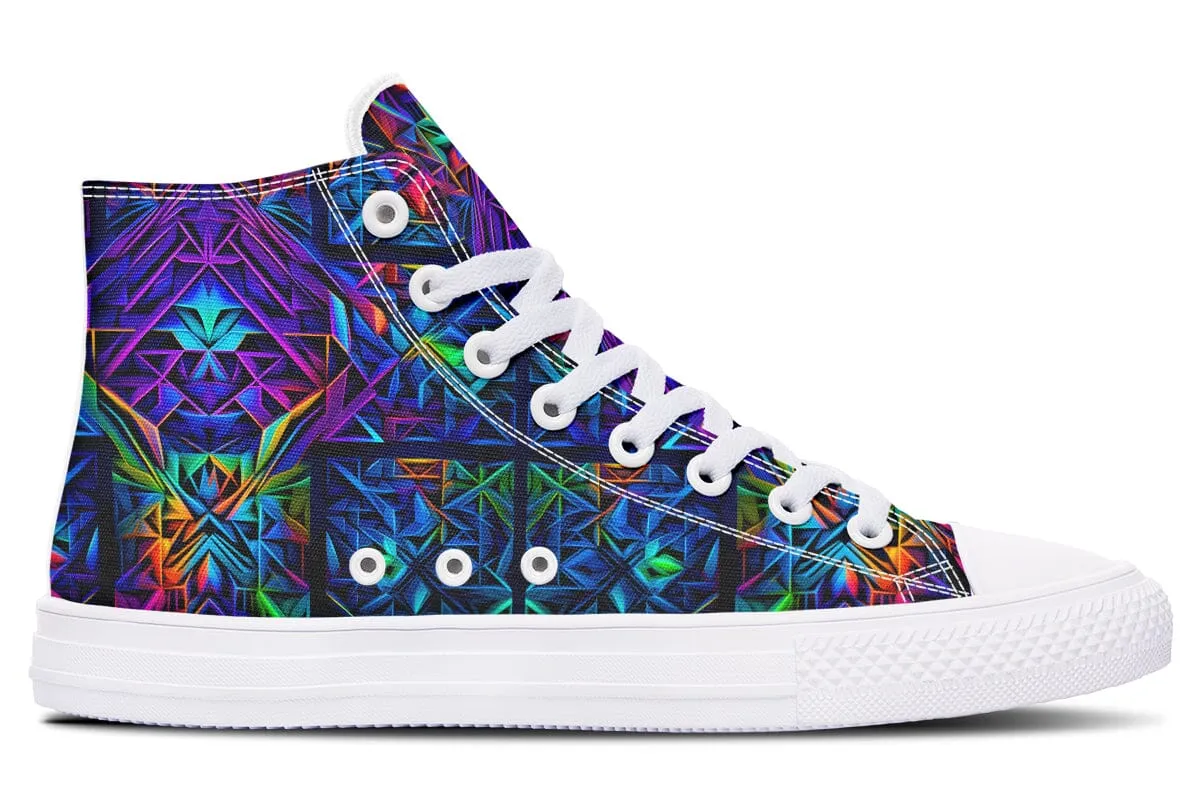 Symmetry Patches High Top Shoes