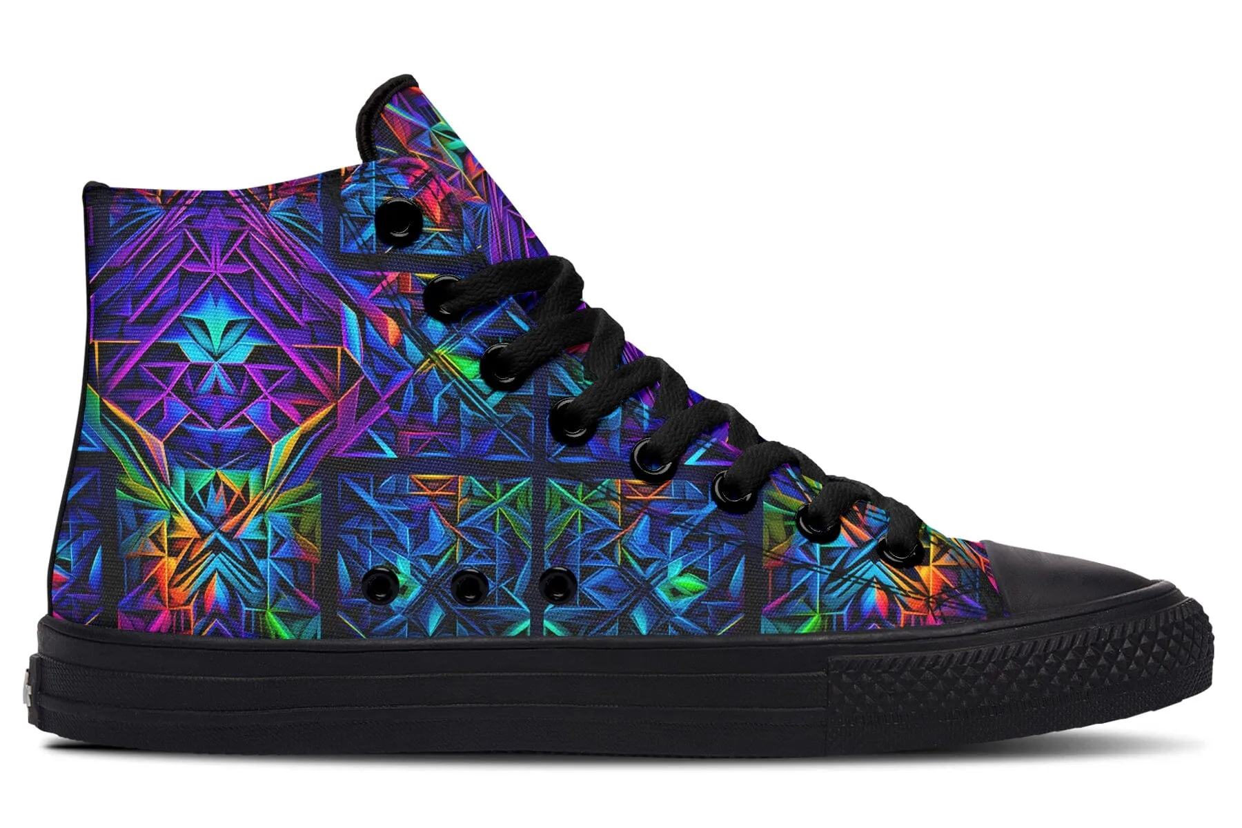 Symmetry Patches High Top Shoes