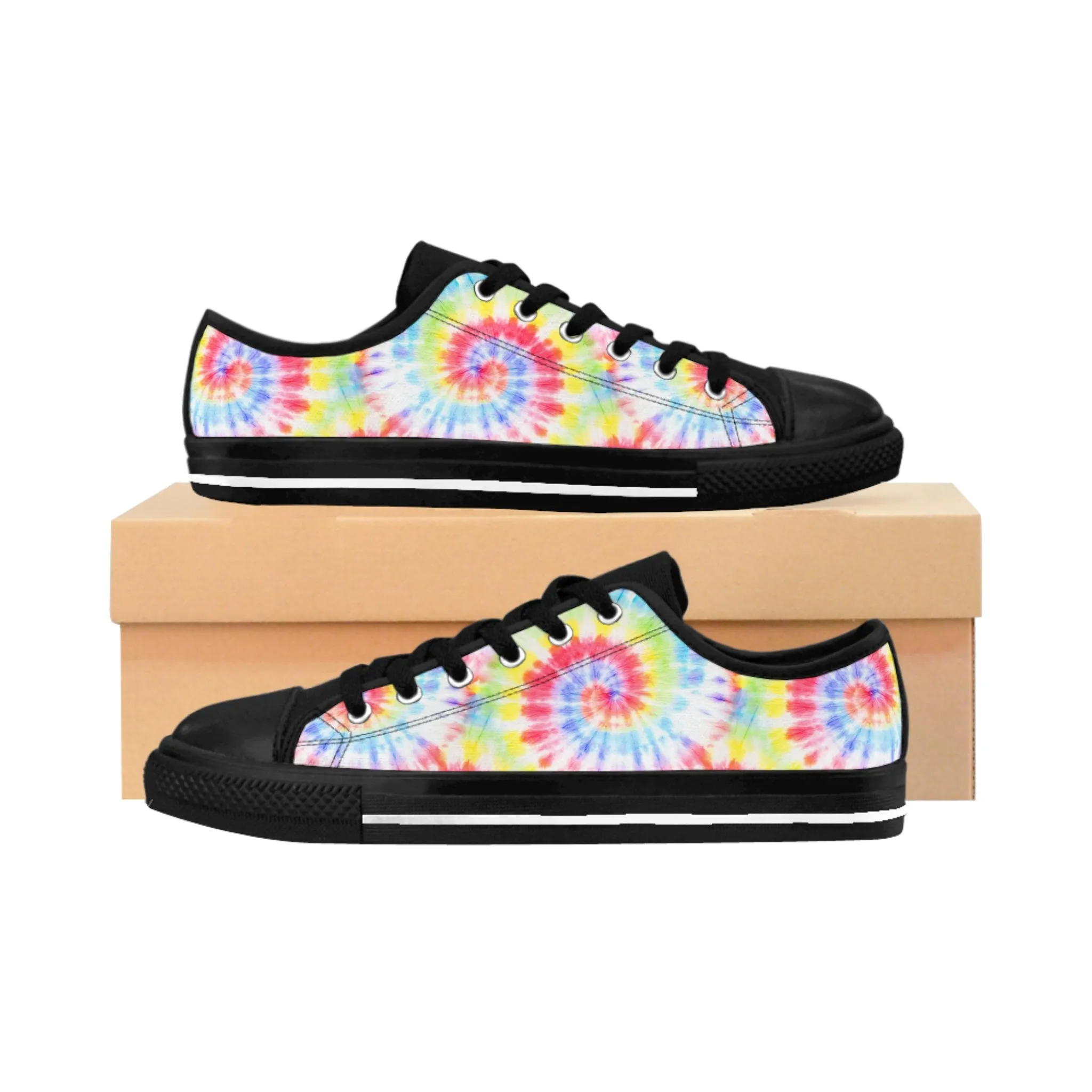 Tie Dye Pattern Women's Sneakers