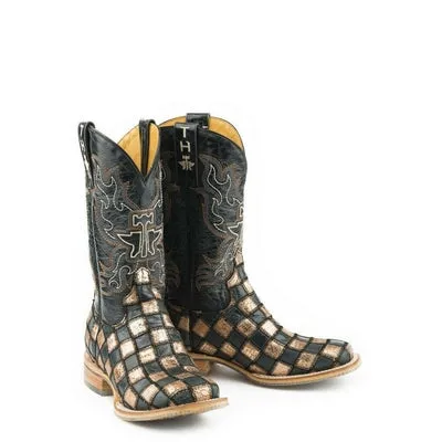 Tin Haul Western Boots Womens Ooh La La Brown 14-021-0077-1383