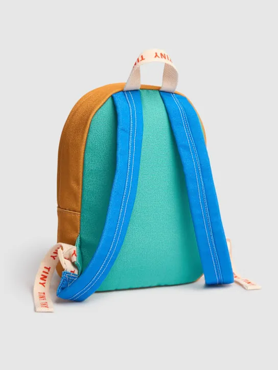 Tiny Cottons   Printed canvas backpack 