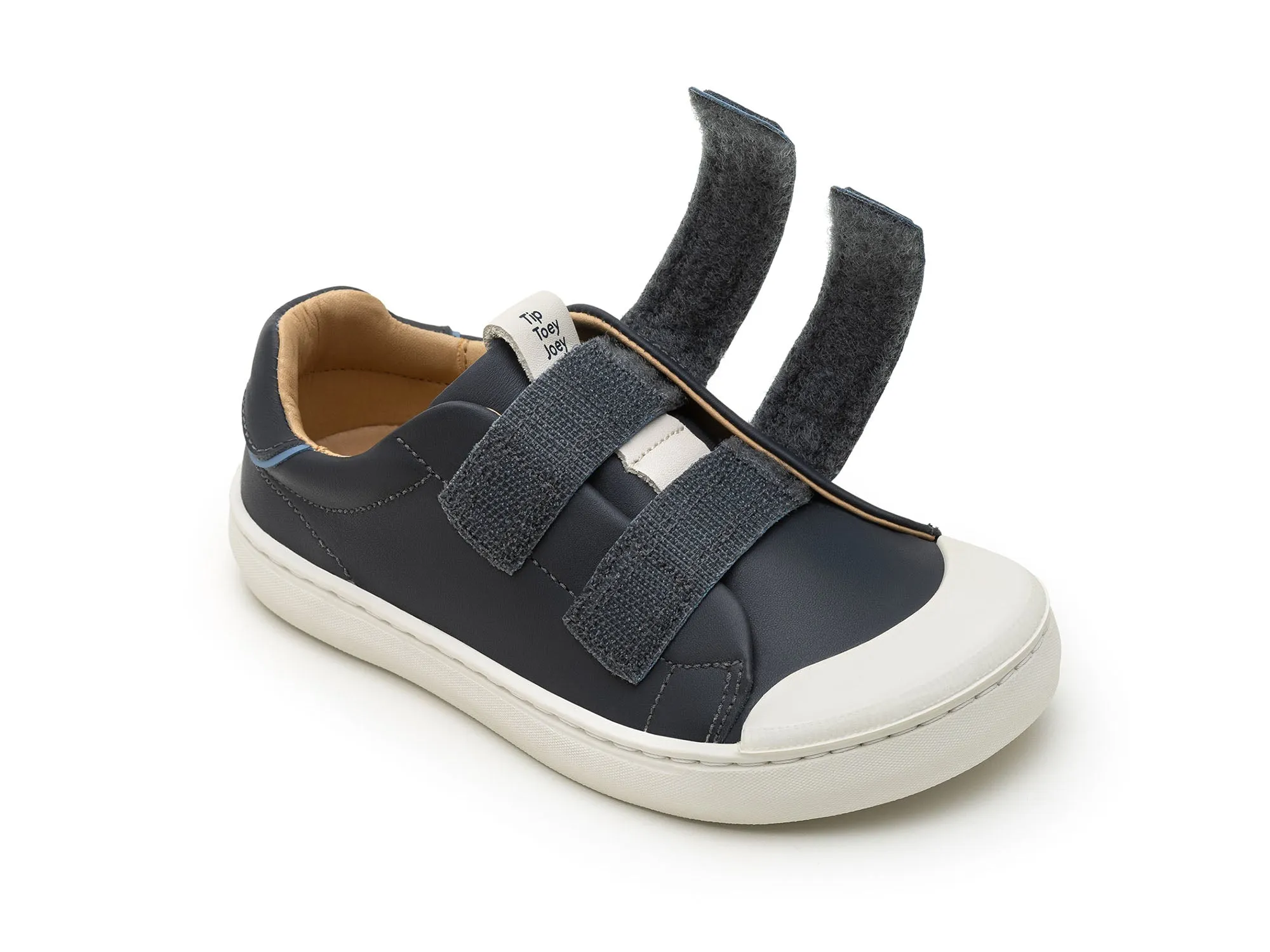 Tip Toey Joey Boy's and Girl's Ramp Colors Sneakers - Ash / Denim / Denim