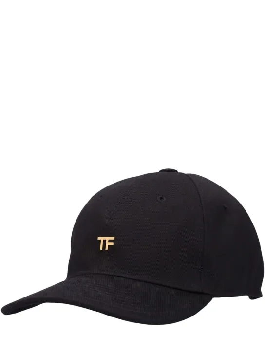 Tom Ford   TF cotton canvas baseball cap 