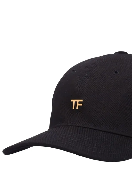 Tom Ford   TF cotton canvas baseball cap 