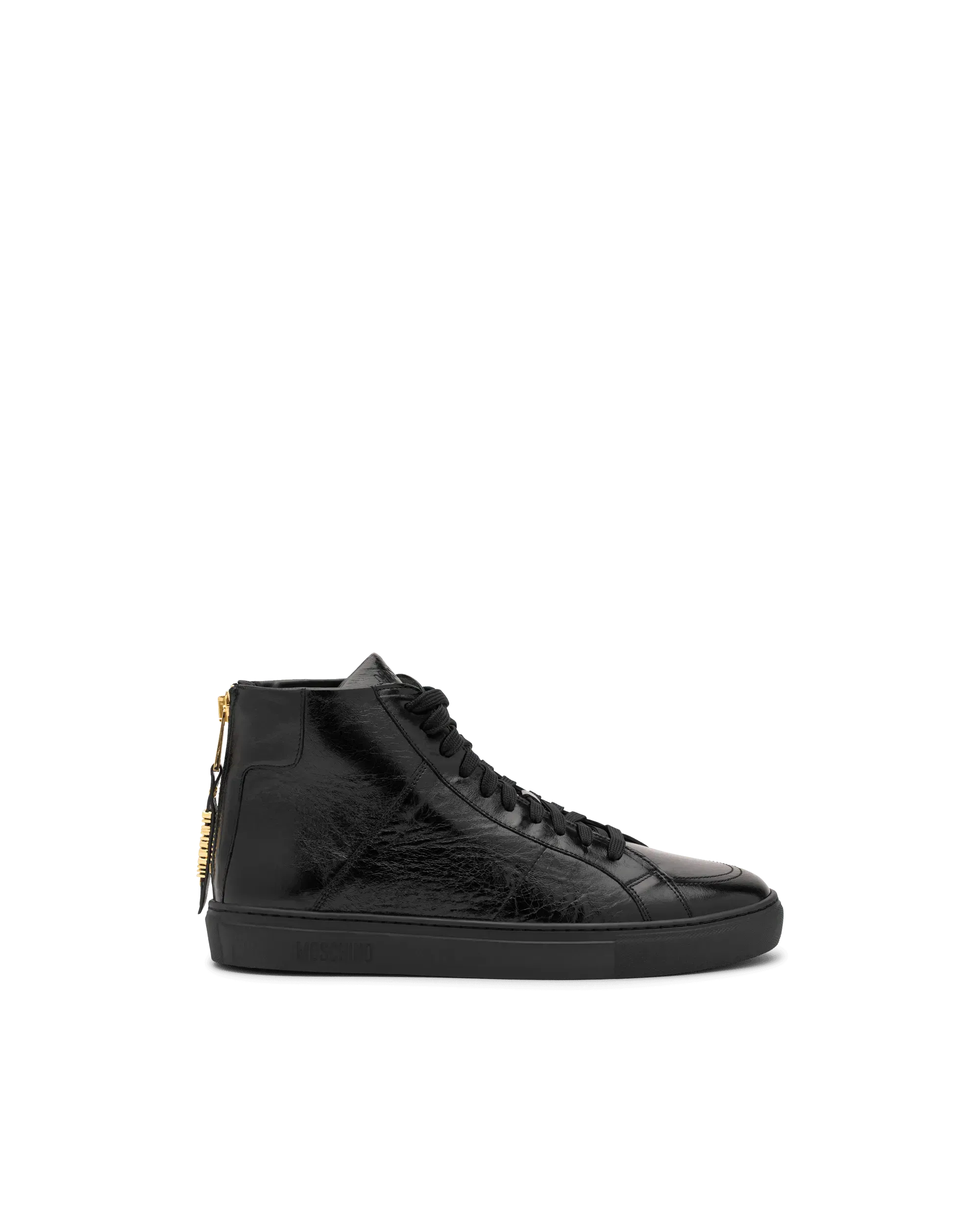 Tonal High-Top Sneakers