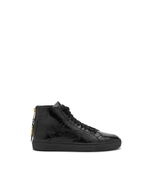 Tonal High-Top Sneakers