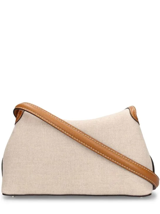 Toteme   T-Lock canvas clutch 