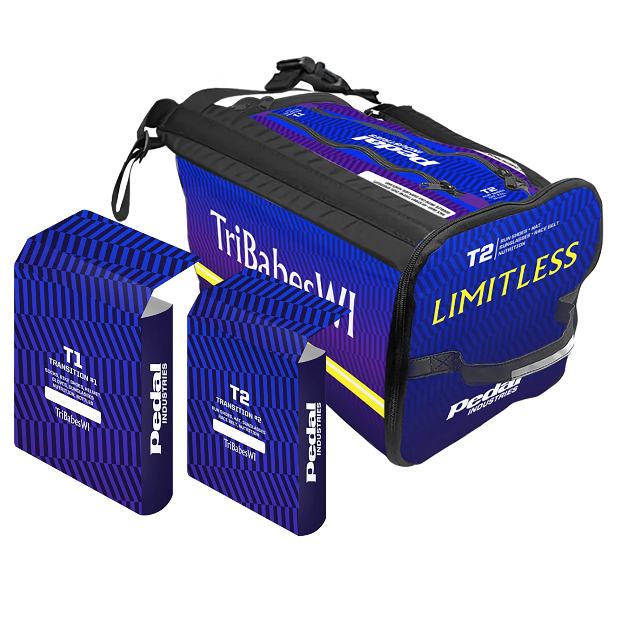 TriBabesWI 2024 TRIATHLON SPECIFIC RaceDay Bag