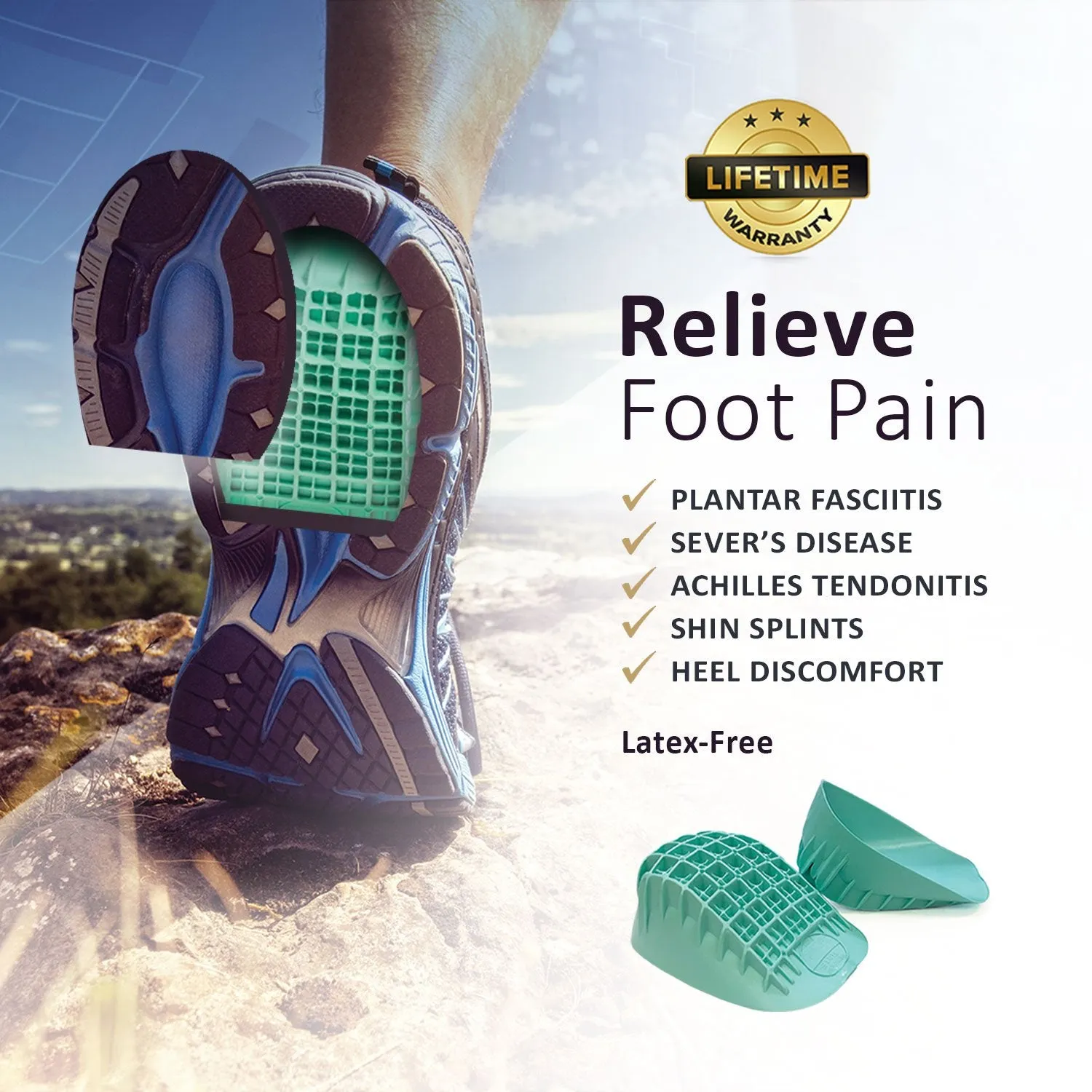 Tuli's® Heavy Duty Heel Cups™